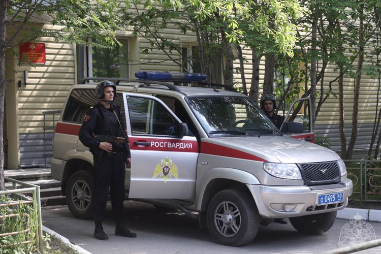 В Управлении Росгвардии по Магаданской области состоялся годовой технический осмотр транспортных средств