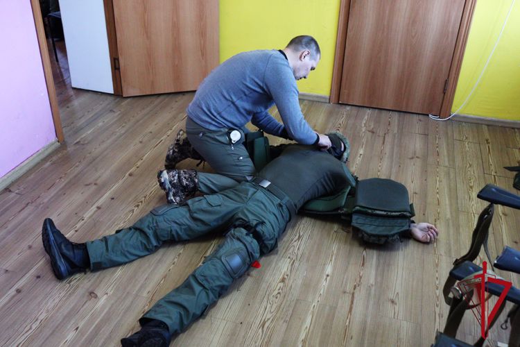 Завершился первый этап учебных сборов для колымчан, находящихся в запасе