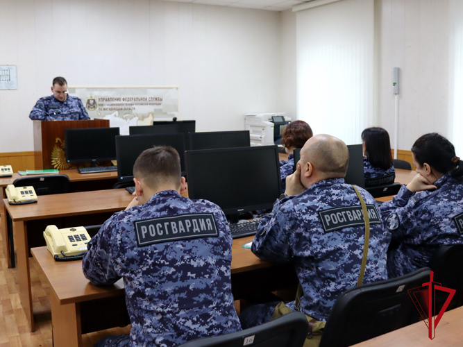 В Управлении Росгвардии по Магаданской области стартовал зимний период обучения