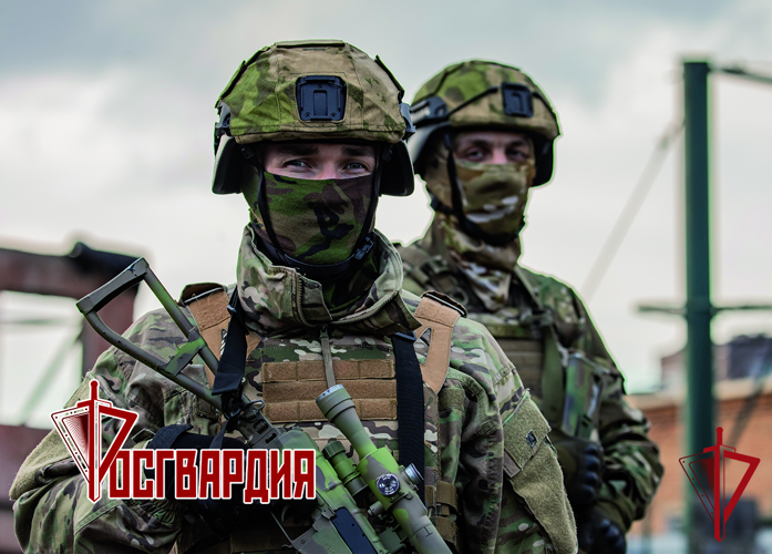 Военнослужащие Росгвардии приняли участие в медиапроекте «Герои СВО Магаданской области»
