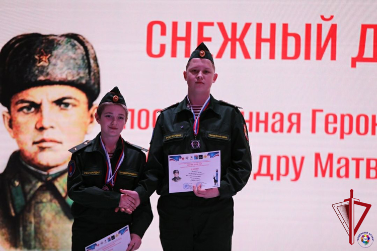 Учащиеся профильного класса Росгвардии стали победителями «Снежного десанта – 2024»