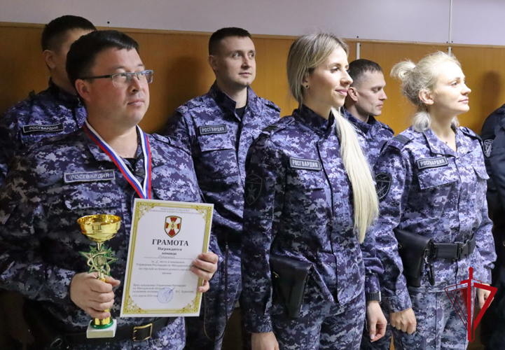 В Управлении Росгвардии по Магаданской области прошел чемпионат по стрельбе из боевого ручного стрелкового оружия