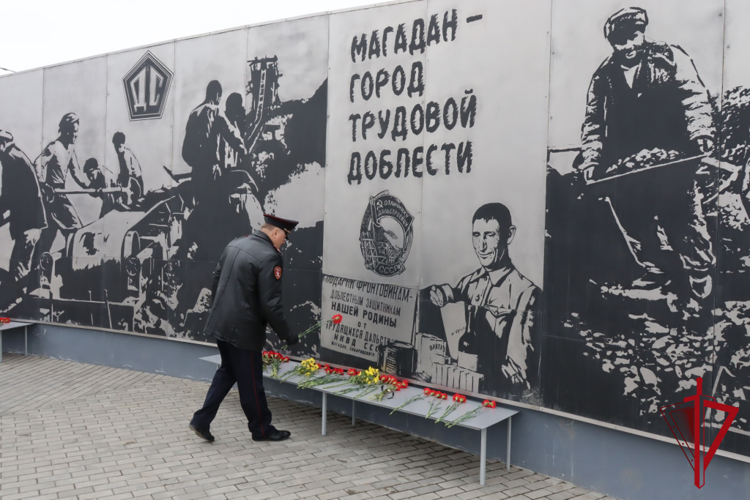 Магаданские росгвардейцы приняли участие в мероприятиях, посвященных 79-ой годовщине Великой Победы