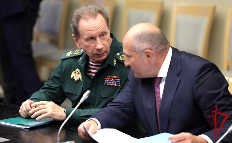 Генерал армии Виктор Золотов принял участие в оперативном совещании под руководством Президента России