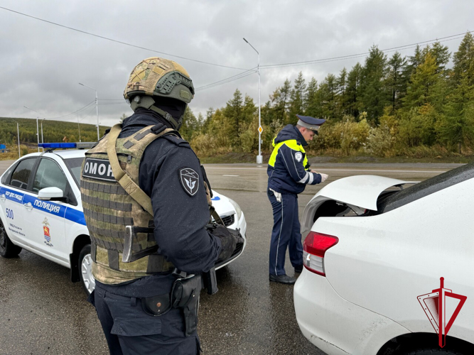 В Магадане ОМОН Росгвардии принял участие в межведомственной профилактической операции «Анаконда»  