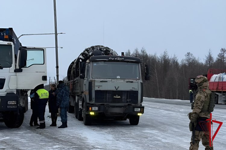 При силовой поддержке ОМОН Росгвардии на Колыме прошли проверки соблюдения миграционного законодательства 