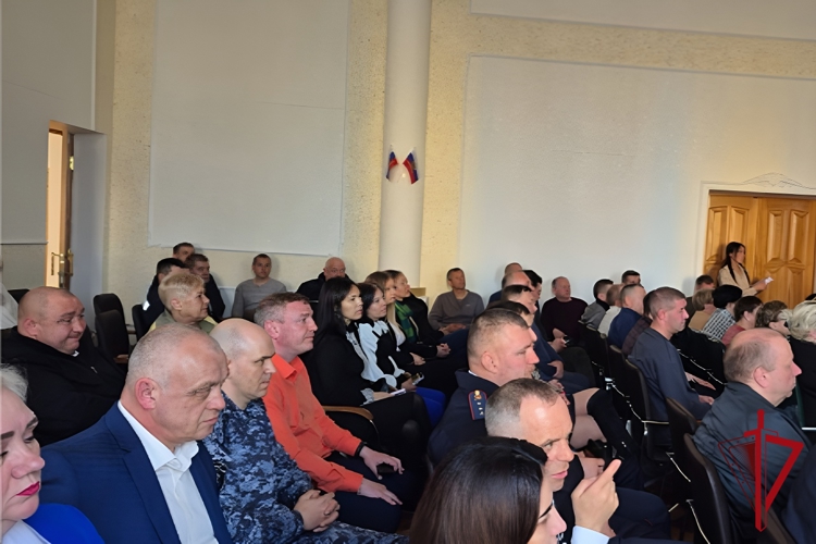 Росгвардейцев Палатки поблагодарили за вклад в организацию и проведение мероприятий в честь Дня Победы