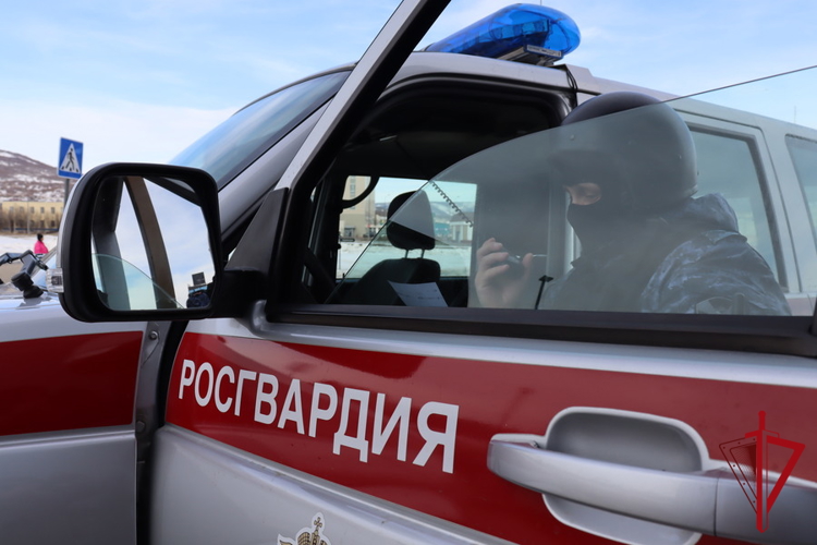 В Магаданской области задержанный напал на сотрудника Росгвардии при исполнении