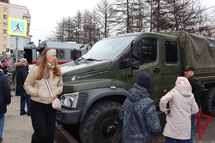 На Колыме личный состав регионального Управления Росгвардии принял участие в парадном шествии в честь Дня Победы   