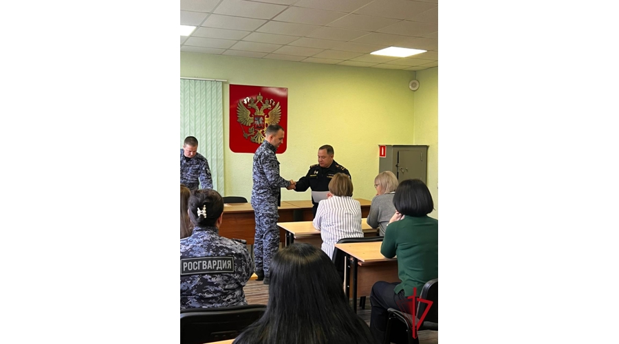 В Магадане отметили 73-ю годовщину образования вневедомственной охраны Росгвардии