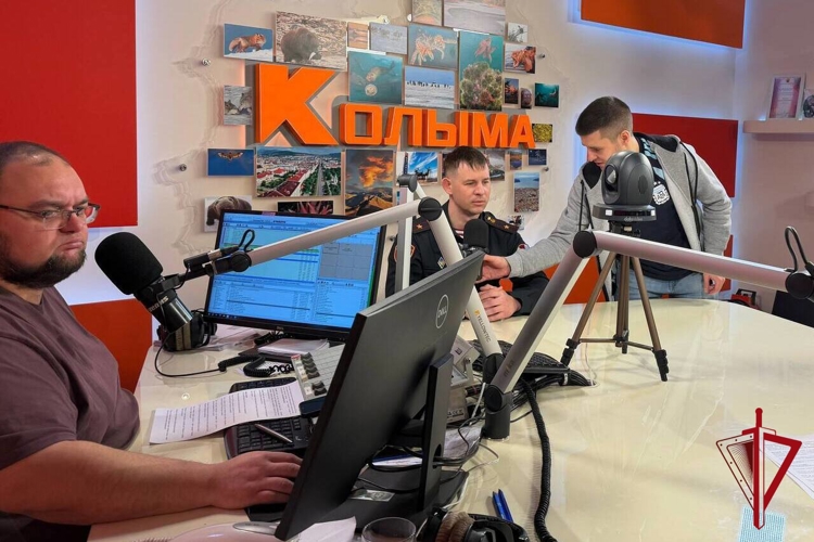 Офицер Росгвардии подвел итоги спортивного года в эфире радио «Колыма»