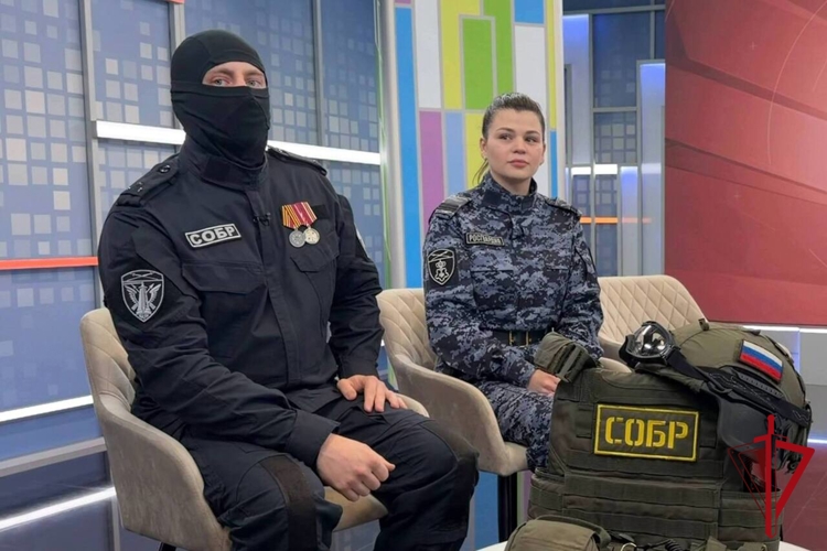 Росгвардейцы выступили спикерами в программе «Мужской день» на телеканале "Колыма-плюс"