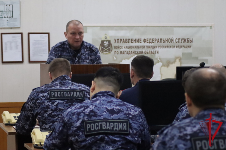 Вопросы транспортной дисциплины обсудили в Управлении Росгвардии по Магаданской области