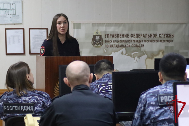 Вопросы транспортной дисциплины обсудили в Управлении Росгвардии по Магаданской области