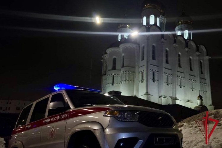 Росгвардия обеспечила безопасность празднования Православной Пасхи на Колыме
