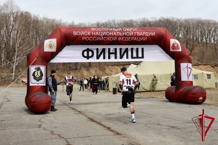 Сборная Колымы завоевала бронзу на чемпионате Восточного округа Росгвардии по служебному биатлону
