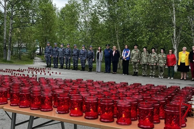 Росгвардия приняла участие в памятных акциях на Колыме