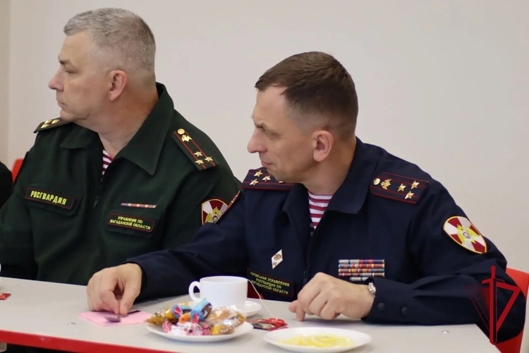 Руководство Управления Росгвардии по Магаданской области поздравило подшефных кадет с победой в «Зарнице 2.0»