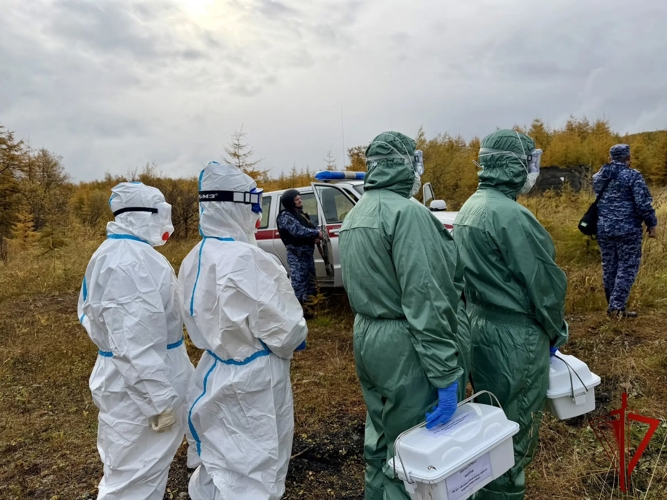 На Колыме Росгвардия приняла участие в масштабных учениях по нейтрализации биологической опасности
