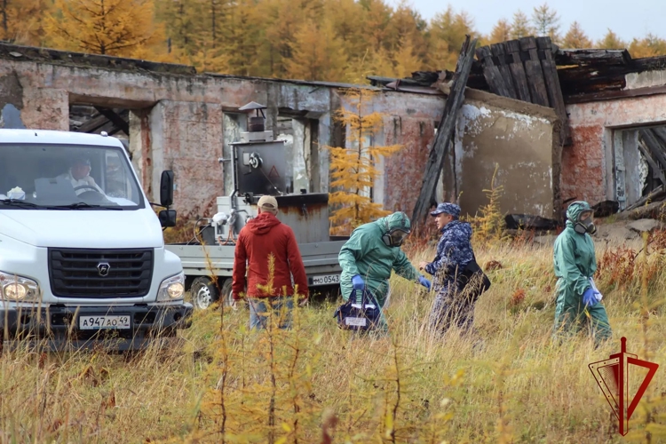 На Колыме Росгвардия приняла участие в масштабных учениях по нейтрализации биологической опасности