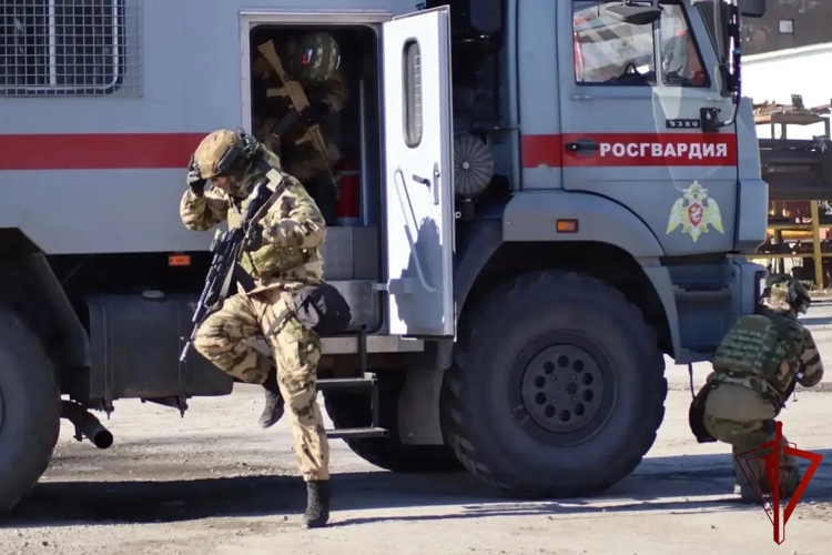 На Колыме прошло масштабное тактико-специальное учение Росгвардии